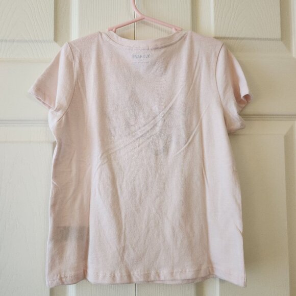 Old Navy Girls Down To Earth Graphic Tee S (6-7) Pink Short Sleeve 100% Cotton - Picture 6 of 7